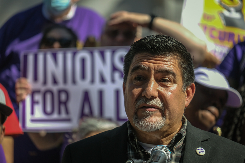 ‘Everybody stood up’: Why a union leader’s arrest galvanized California Democrats on immigration