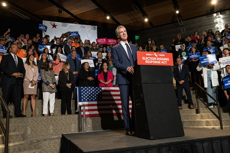 Gavin Newsom’s biggest political test yet is on the ballot next Tuesday