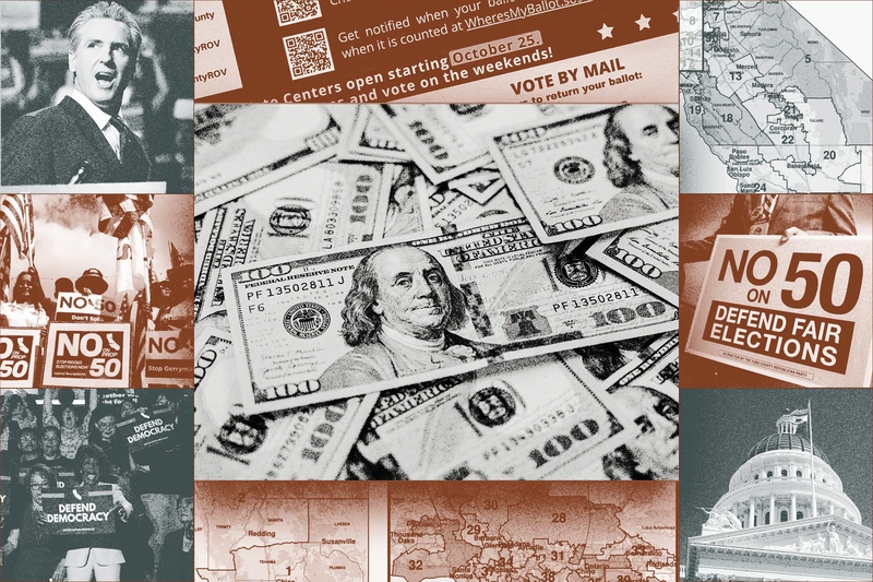 The campaign over Gavin Newsom’s maps is one of California most expensive, ever