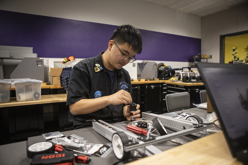 Inside California’s high school of the future: It’s clean, no one cuts and biotech is a class