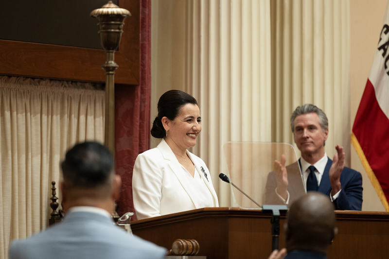 California’s new Senate leader wants Democrats united. A budget shortfall could divide them