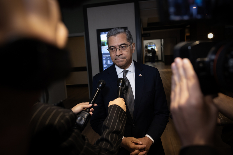 California governor frontrunner Xavier Becerra’s playbook: Never say you’re sorry