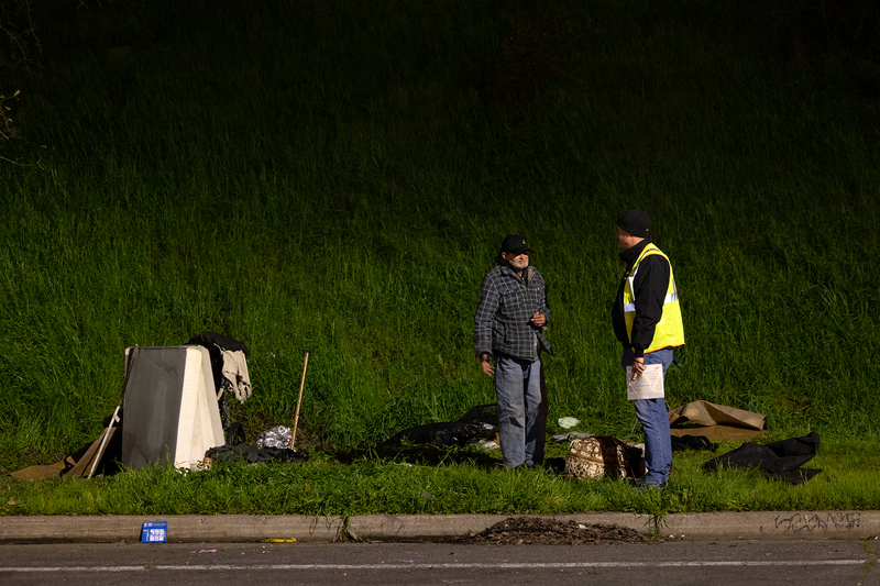 Cities often squabble over homelessness. A new California law forces one community to try something different