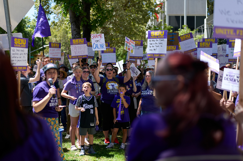 California’s biggest state worker union authorizes strike in Newsom’s last months