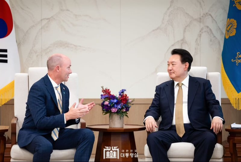 SLC gets new direct flight to Asia, announced during Cox&amp;rsquo;s visit to South Korea