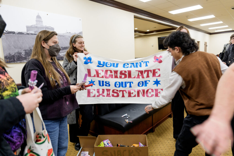 With a new support crew, trans Utahns fight a range of bills in the Legislature