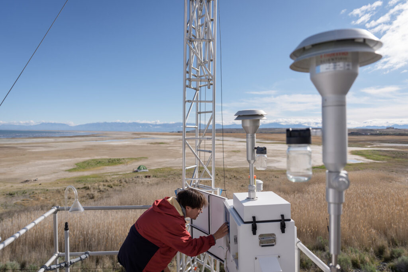 After a slow start, Utah is upgrading its system to track Great Salt Lake dust