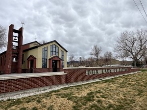 Our Lady of Fatima Catholic Church in Casper, Wyo. (Joshua Wolfson/WyoFile)