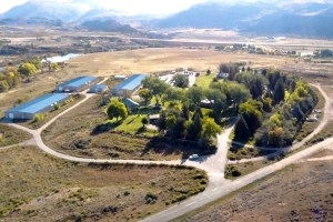 The Dan Speas Fish Hatchery sits along the North Platte River at Bessemer Bend southwest of Casper. The Wyoming Game and Fish Commission recently approved a $21 million expansion project that will allow the hatchery to raise a handful of warm- and cool-water sportfish species alongside cold-water trout. (Wyoming Game and Fish Department)