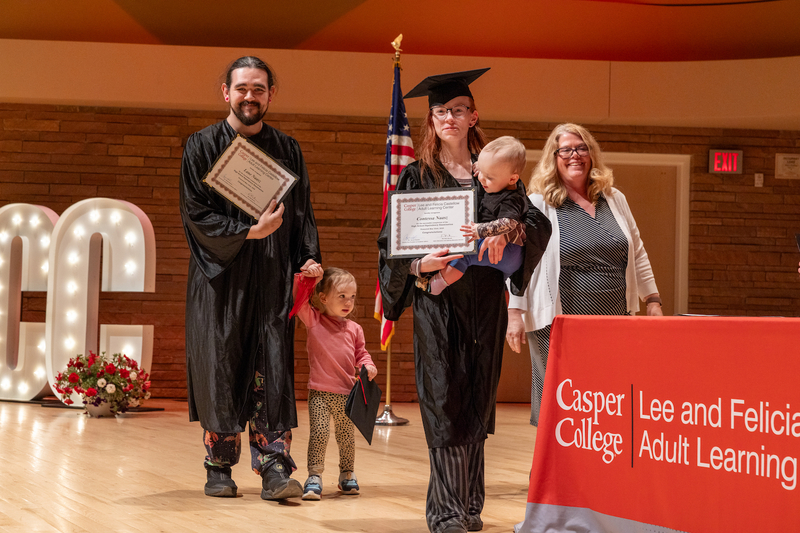 Wyoming adults use this program to gain high school diplomas and work training. Its funding is in limbo.
