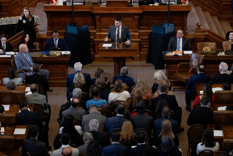 A male Texas lawmakers’ defense of wearing a dress raises questions about his bill that classifies drag shows as sexually oriented