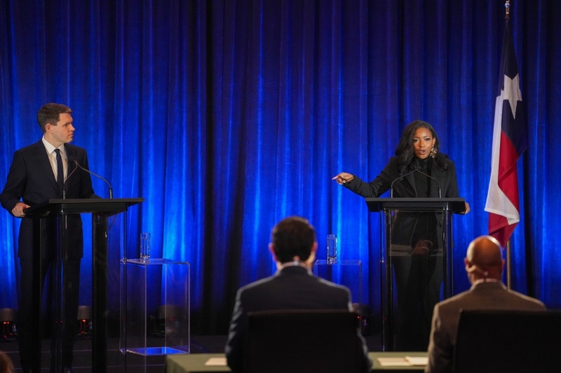 Jasmine Crockett, James Talarico to face off in first debate of Senate Democratic primary