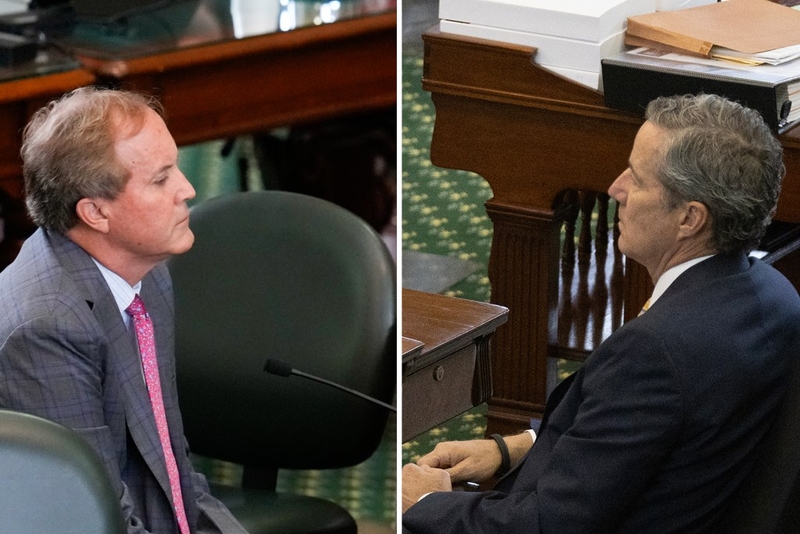 Ken Paxton assails acting Comptroller Kelly Hancock as “loser,” calls for his removal amid fiery grudge match