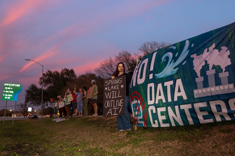 San Marcos becomes the first Texas city to ban data centers, testing its local control