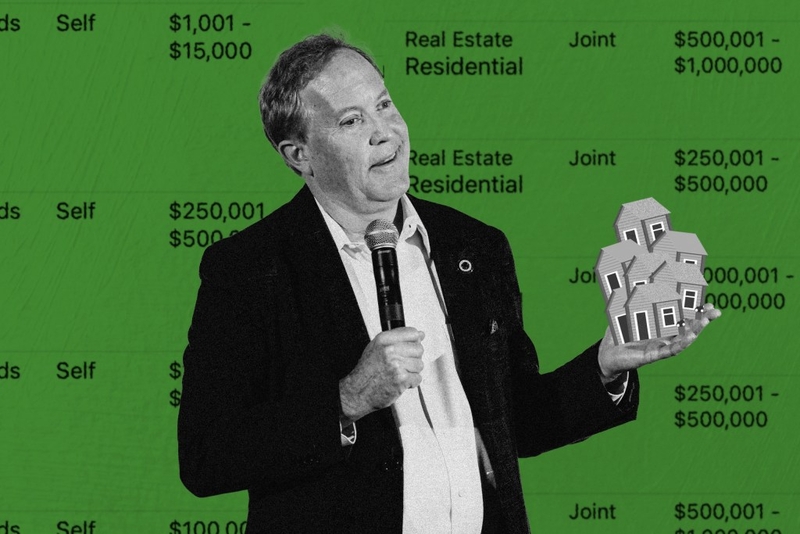 Ken Paxton omits rental income and mortgages from financial disclosures, obscuring his wealth