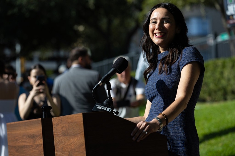 How Gina Hinojosa went from progressive to populist, emerging as Greg Abbott’s most formidable challenger