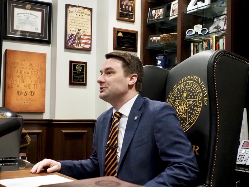 Data centers, childhood literacy among Oklahoma House Speaker’s session goals