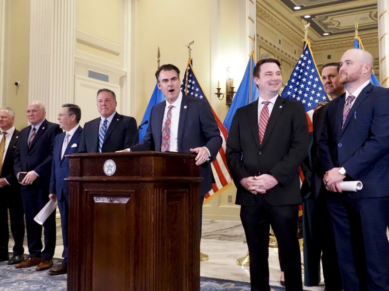 Oklahoma officials announce $12B budget deal