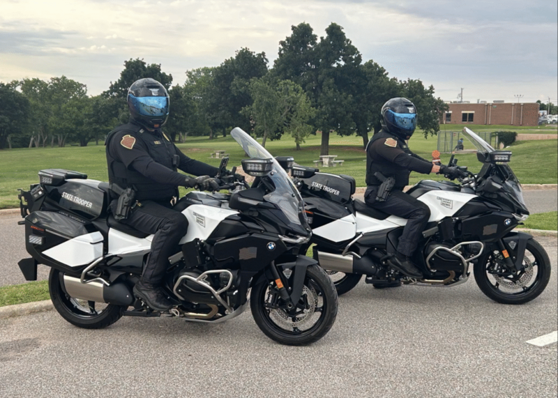 Oklahoma Highway Patrol unveils new look for motorcycles patrolling urban areas
