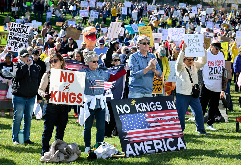 ‘I love America:’ Thousands join No Kings rallies in 11 North Dakota cities