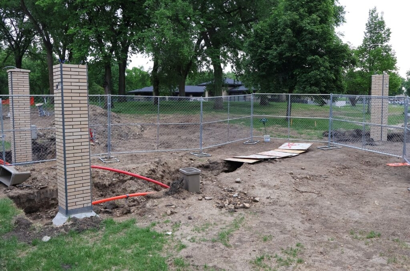 Human remains discovery near North Dakota governor’s residence interrupts construction