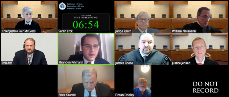 North Dakota Supreme Court justices ask why they should upend voters’ will in candidacy dispute