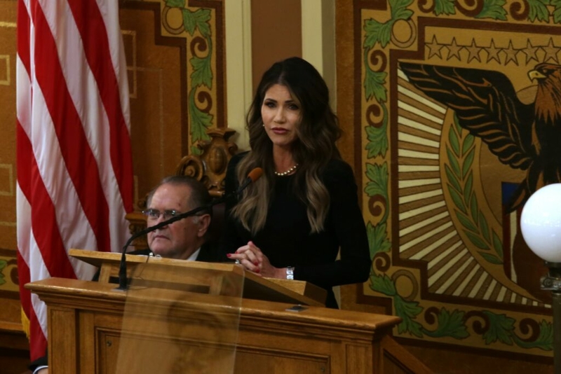 With budget, Noem plays Santa and the Grinch