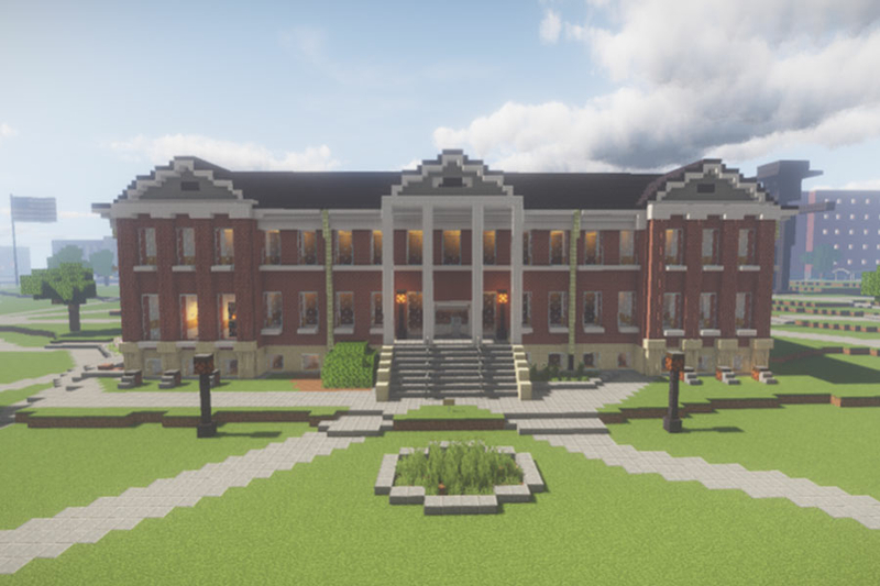 Mines in Minecraft: Student renders Rapid City university campus in video game