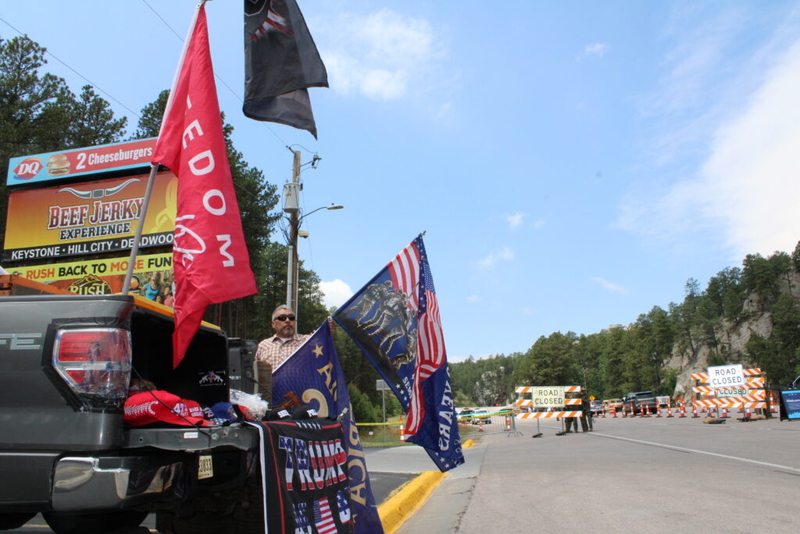No protesters appear for Trump’s Mount Rushmore fireworks six years after clash resulted in arrests