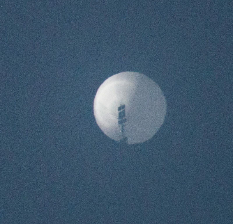 Chinese surveillance balloon now drifting across the middle of the U.S., Pentagon confirms
