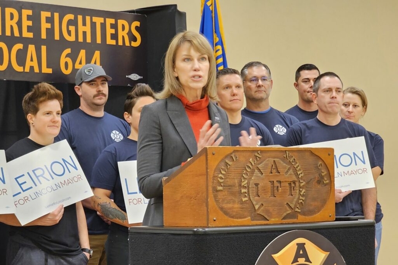 Lincoln Mayor Gaylor Baird endorsed by fire union