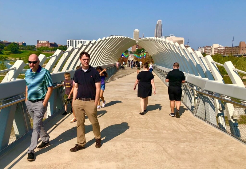 The rest of ‘The Riverfront’ project now open in Omaha, finally offering a ‘return to the river’