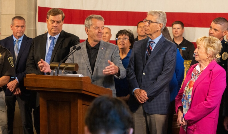 Pillen vetoes bill defining snow/ice removal, flood management as ‘emergency management’ duties