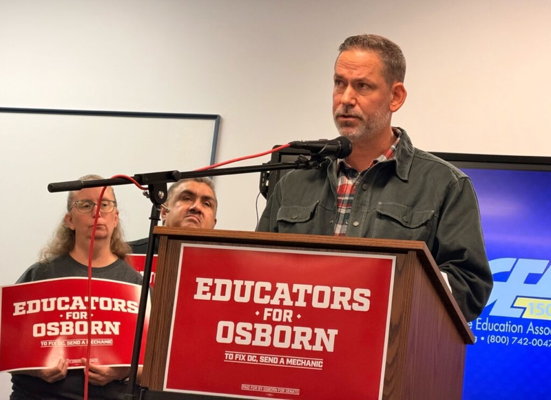 Dan Osborn picks up endorsement of Nebraska’s largest teachers union