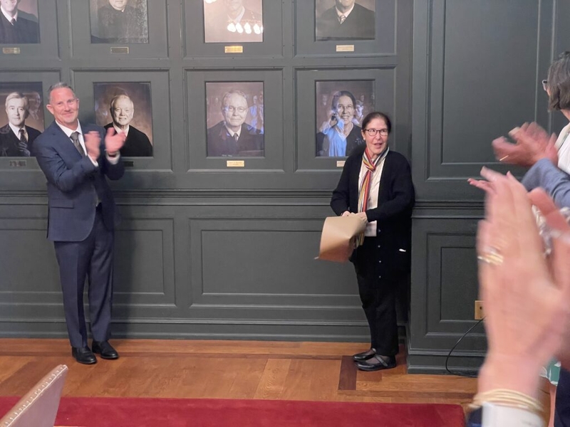 Woman’s flair finally enters history-filled ‘Lawyers Room’ at State Capitol 