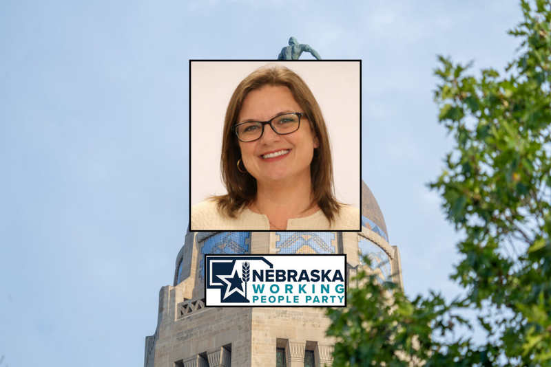 Nebraska Working People Party Chair Richards running for U.S. Senate herself