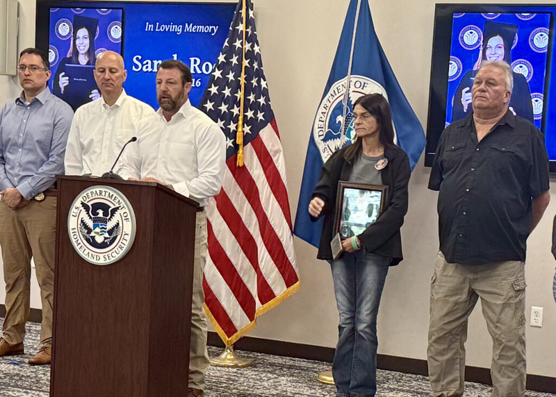 Homeland Security boss visits Omaha, talks tough on immigration, touts disaster response strides