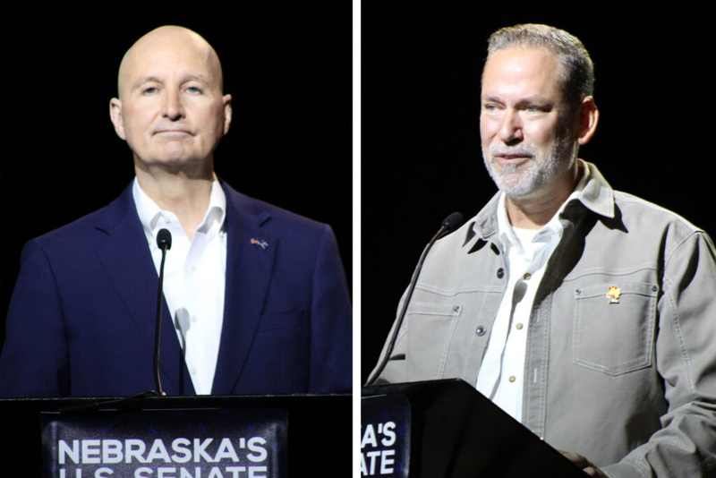 Ricketts, Osborn talk tariffs, Iran war during Nebraska State Fair debate