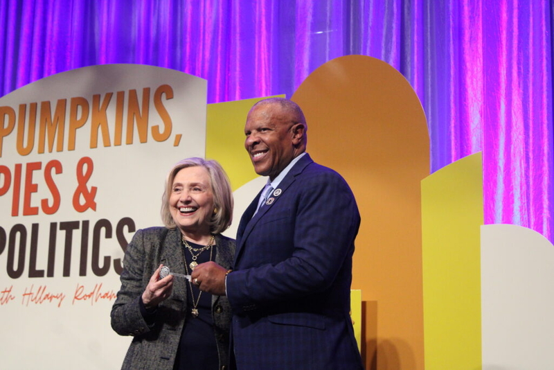 Hillary Clinton tells Nebraska Democrats election offers opportunity to reverse Trump’s policies