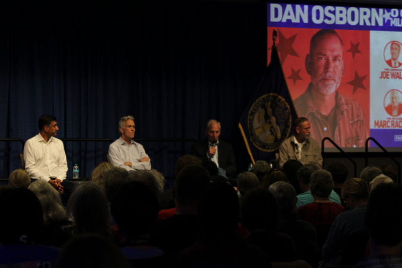 At ‘cross-partisan’ town hall, Osborn shares stage with Democrat, ex-Republican and former RNC chair