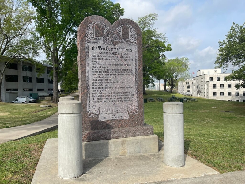 Federal judge blocks law requiring Ten Commandments monument at Arkansas Capitol