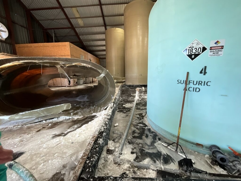 Arkansas chemical plant where acid spill occurred operated without a permit, state regulators say 