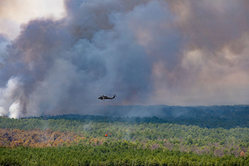 Oklahoma, Mississippi assisting with wildfire suppression in south Arkansas