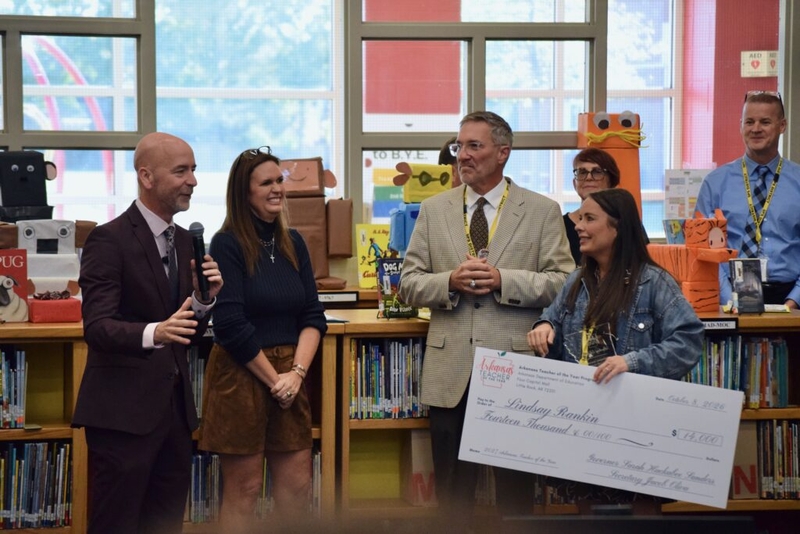 Springdale educator named Arkansas Teacher of the Year