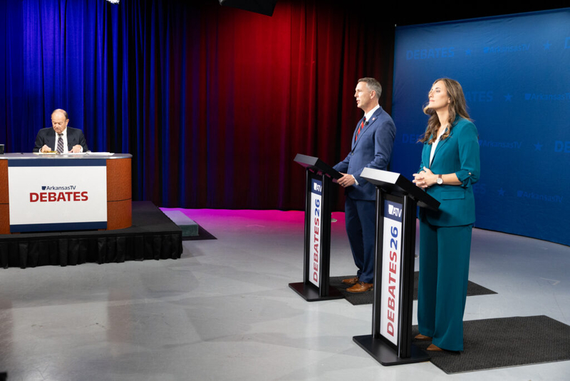 Cotton’s absence takes center stage at debate between Arkansas’ US Senate candidates