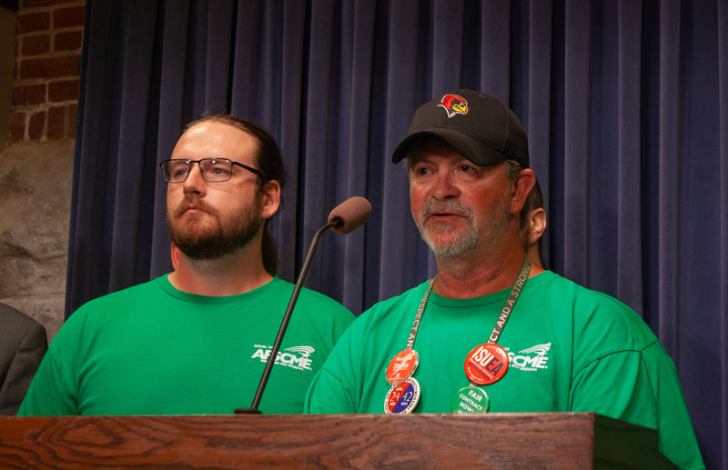 Striking Illinois State University staff frustrated over lack of negotiations