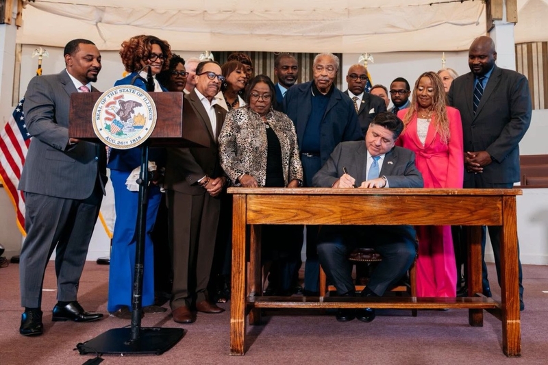 Pritzker signs bills designating Emmett Till Day, requiring boater’s liability insurance