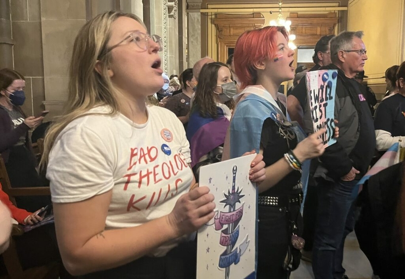 Holcomb signs ban on gender-affirming health care for minors into law