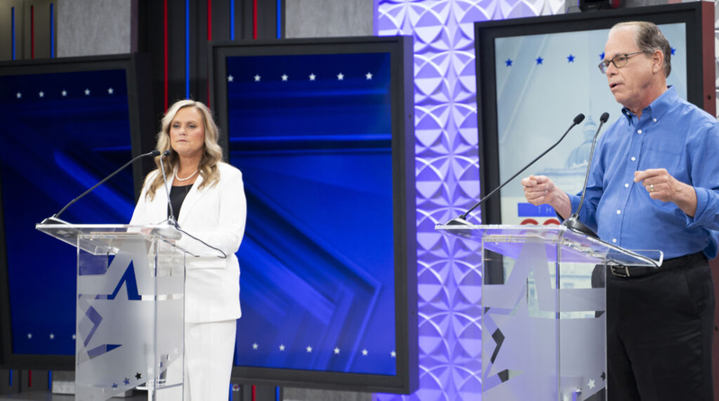 Candidates spar in the first general election gubernatorial debate ...