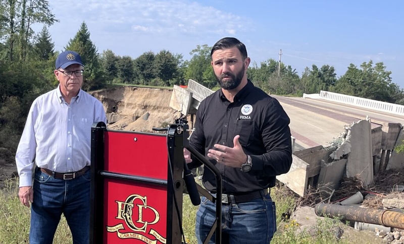 FEMA chief wants ‘timely support’ for Indiana storm-damage recovery